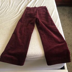 High waisted corduroy bell bottoms